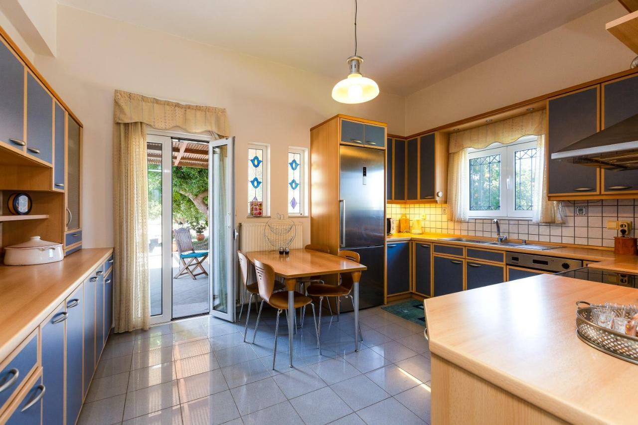 Carpe Diem-Luxury Villa With Private Pool Agia Paraskevi  Zewnętrze zdjęcie
